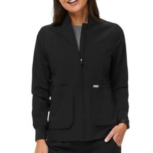 🔥 NWT FIGS Women “Sebina” Scrubs Jacket Large Zip-Up Technical